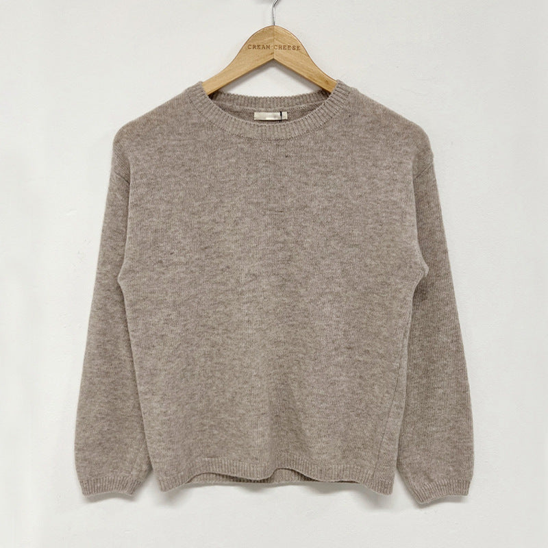 Women's Long-sleeved Cashmere Blended Sweater