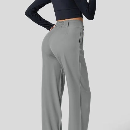 European Formal Hight Waist Slack Pants