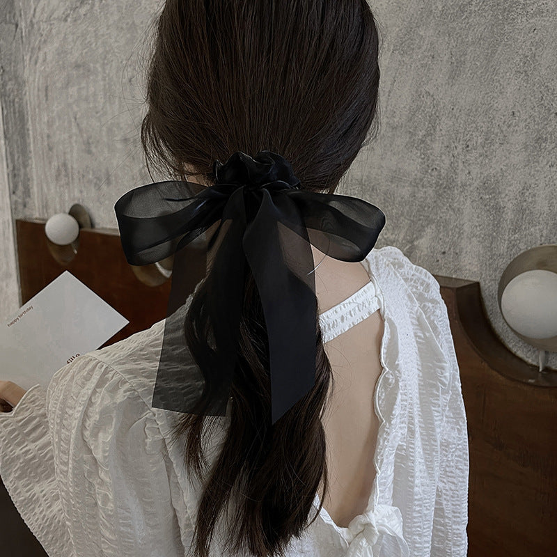 Versailles Veil Bowknot Hair Clip