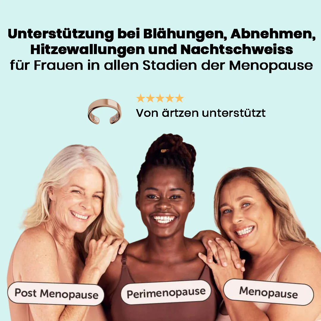 MagTherapy™ Akupressur-Linderungsring für die Wechseljahre