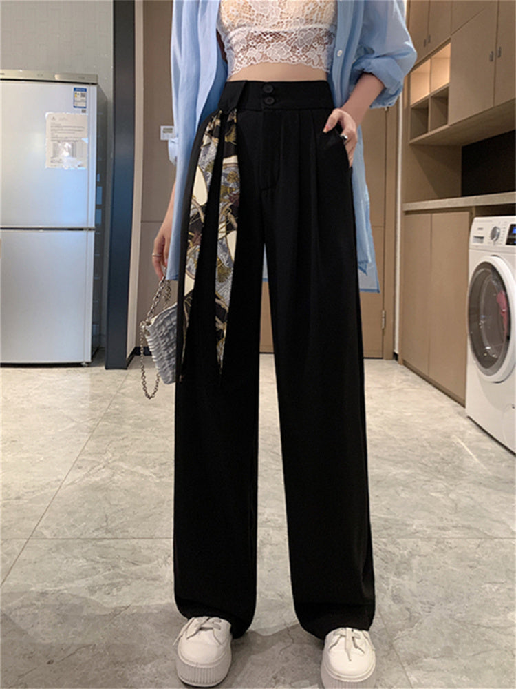 Camdem High-Waisted Wide-Leg Trousers