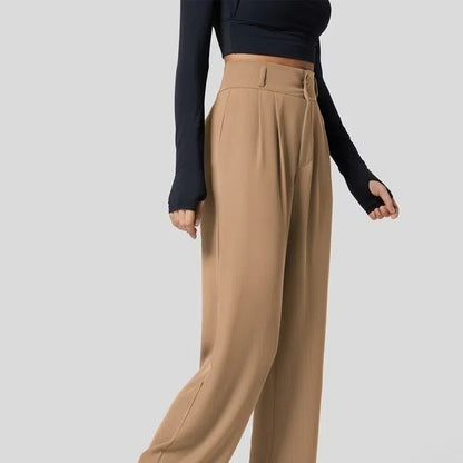 European Formal Hight Waist Slack Pants